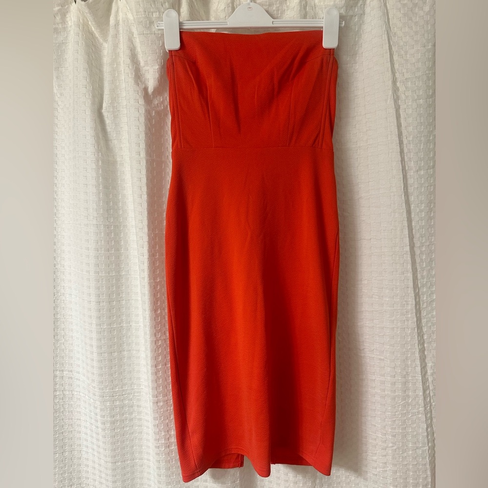 Coral dress
